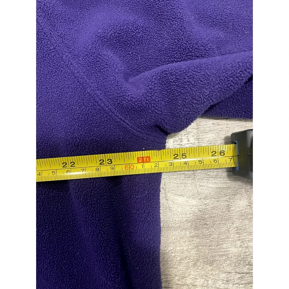 Disney Store Eeyore Fleece Sweatshirt Mens M Purple‎ Embroidered Winnie the Pooh